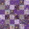 Licensed NCAA Louisiana State University Cheater Quilt Cotton Fabric by the Yard